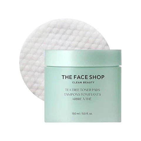 [THE FACE SHOP] Tea Tree Toner Pads (150Ml/5.0fl.oz) - Palace Beauty
