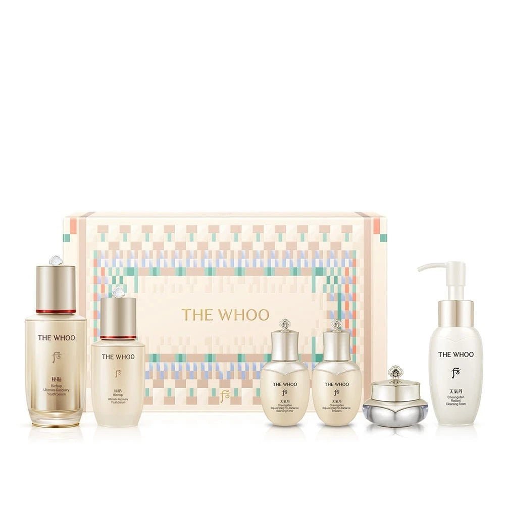 [The History of Whoo] Bichup Jassang Essence 2pc Set(50ml+20ml) FREE GIFT (Ohui Sun block) - Palace Beauty