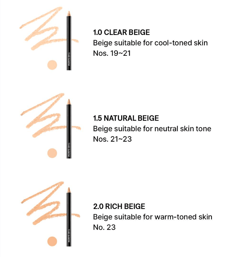 [the SAEM] Cover Perfection Concealer Pencil (2.5g/0.088 fl.oz) - Palace Beauty