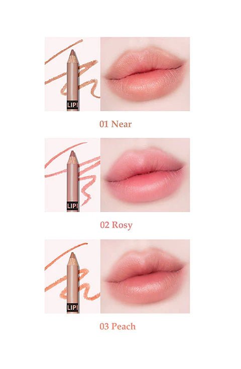 [the SAEM] Cover Perfection Lip Pencil (6colors) - Palace Beauty