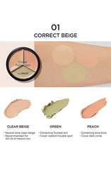 [the SAEM] Cover Perfection Triple Pot Concealer (4.5g/0.16fl.oz) - Palace Beauty