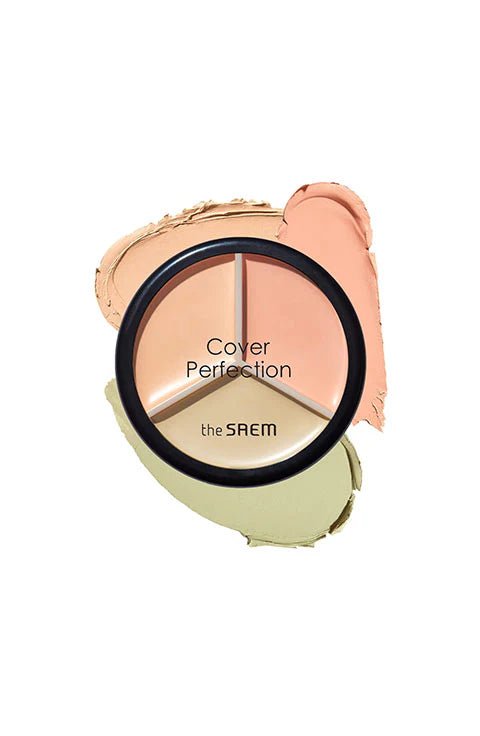 [the SAEM] Cover Perfection Triple Pot Concealer (4.5g/0.16fl.oz) - Palace Beauty