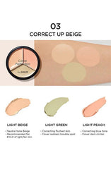 [the SAEM] Cover Perfection Triple Pot Concealer (4.5g/0.16fl.oz) - Palace Beauty