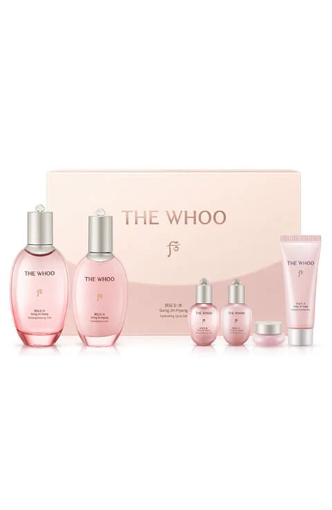 [THE WHOO] Gong Jin Hyang Hydrating 2Pcs Set FREE GIFT Whoo Lip Balm - Palace Beauty