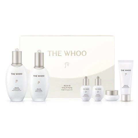 [The Whoo] Gongjinhyang Brightening 2pcs Set FREE GIFT - Jinyul Multi Stick - Palace Beauty