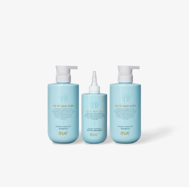 THENA+ Green Therapy Premium Shampoo Set [2 Shampoo&1 Treatment] - Palace Beauty