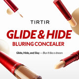 [TIRTIR] GLIDE & HIDE BLURRING CONCEALER (Liquid 4g + Stick 4g) color - 4N - Palace Beauty