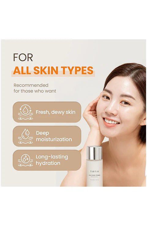 [TIRTIR] Milk Skin Toner (150mL/5.07 fl.oz) - Palace Beauty