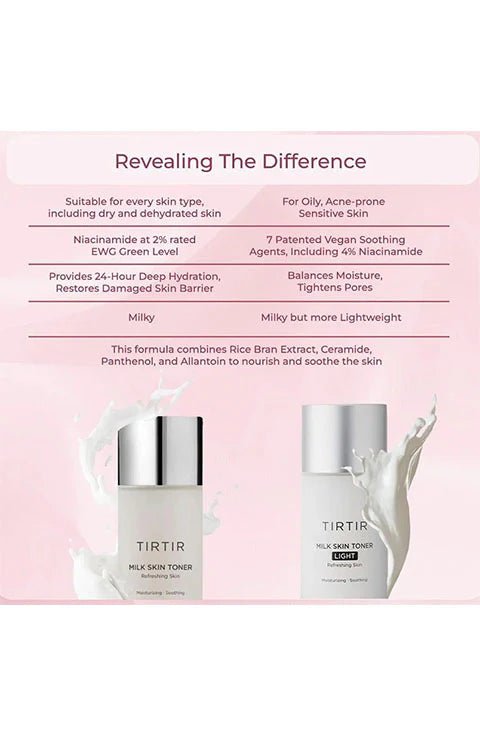 [TIRTIR] Milk Skin Toner Light 150ml - Palace Beauty