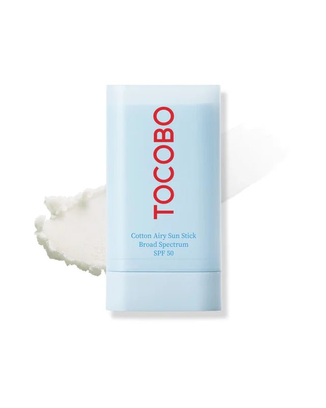 [TOCOBO] Cotton Airy Sun Stick SPF50 broad spectrum (19g/0.67oz) - Palace Beauty