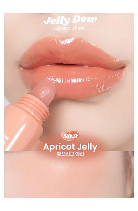 [TONEfitSUN] Jellydew Glossy Balm SPF10 - 4Colors(10g/0.35fl.oz) - Palace Beauty