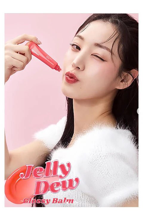 [TONEfitSUN] Jellydew Glossy Balm SPF10 - 4Colors(10g/0.35fl.oz) - Palace Beauty