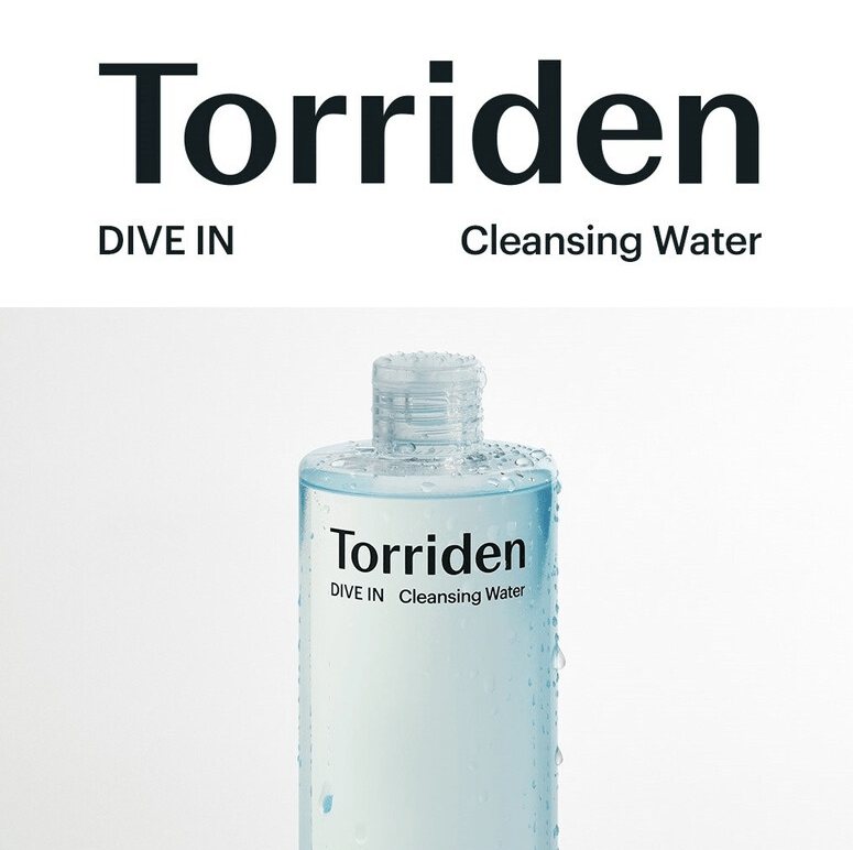 Torriden Dive In Low Molecular Hyaluronic Acid Cleansing Water 400ml - Palace Beauty