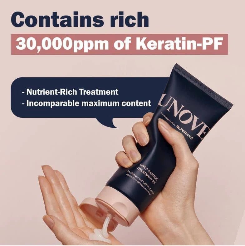 [UNOVE] Deep Damage Treatment EX - Tender Bloom (320ml/10.82fl.oz) - Palace Beauty