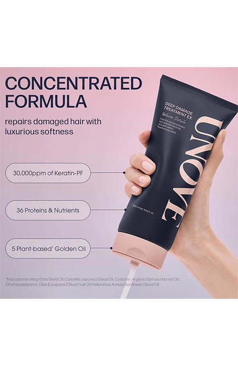 [UNOVE] Deep Damage Treatment EX - Tender Bloom (320ml/10.82fl.oz) - Palace Beauty