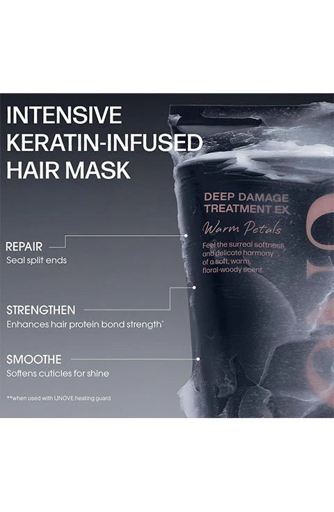 [UNOVE] Deep Damage Treatment EX - Tender Bloom (320ml/10.82fl.oz) - Palace Beauty