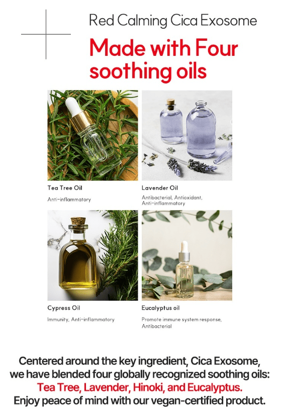 [VENDERMA] Red Calming Cica Exo Soothing Cream 50ml - Palace Beauty