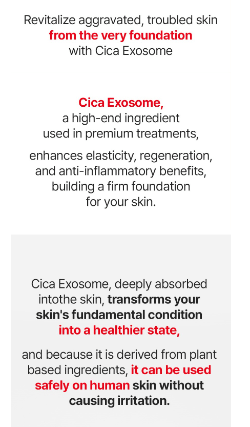 [VENDERMA] Red Calming Cica Exo Soothing Cream 50ml - Palace Beauty