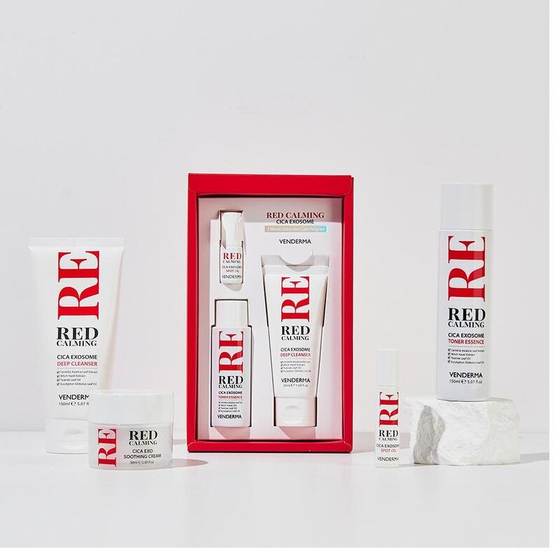[VENDERMA] Red Calming Cica Exo Soothing Cream 50ml - Palace Beauty