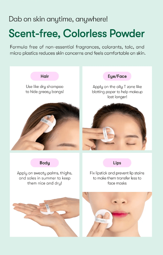 [VT] Cica No Sebum Mild Powder - Palace Beauty