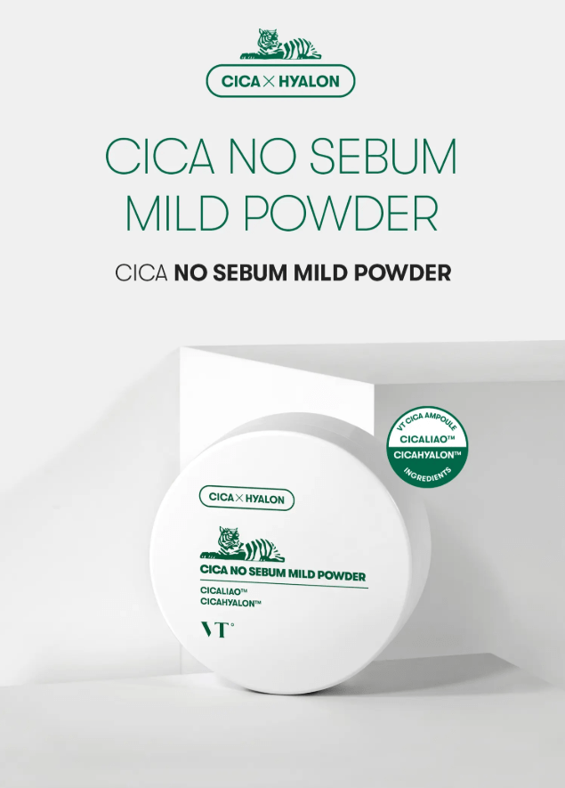 [VT] Cica No Sebum Mild Powder - Palace Beauty
