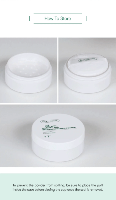 [VT] Cica No Sebum Mild Powder - Palace Beauty