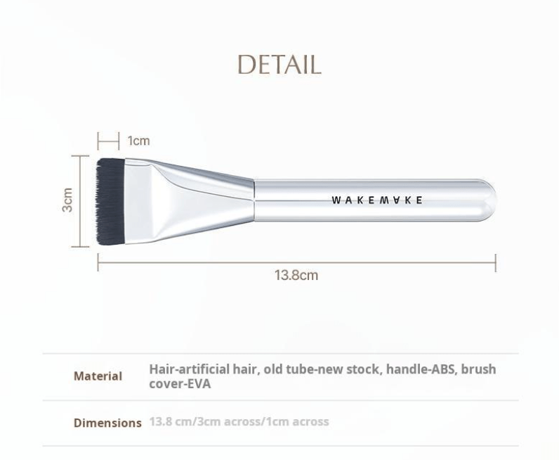 [WAKEMAKE] Spatula Wide Foundation Brush - Palace Beauty
